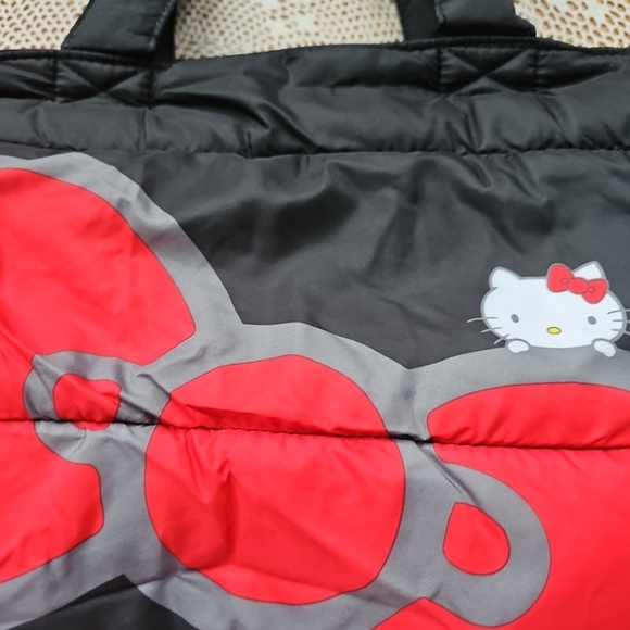 Sanrio/Hello Kitty Puffer Purse 45th Anniversary NWOT From LAWSON - Picture 3 of 14